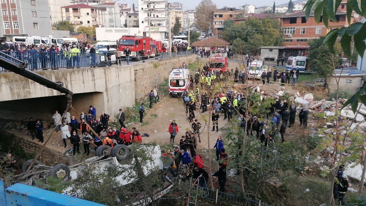 5 KİŞİYİ ÖLÜME GÖTÜREN SERVİS KAZASI DAVASINDA MÜTALAA AÇIKLANDI 7 SANIK HAKKINDA 22 YIL 6'ŞAR AYA KADAR HAPİS TALEBİ "SANIKLARIN YASAL HÜKÜMLÜLÜKLERİNİ YERİNE GETİRMEMELERİ SEBEBİYLE TRAFİK KAZASI MEYDANA GELDİ"