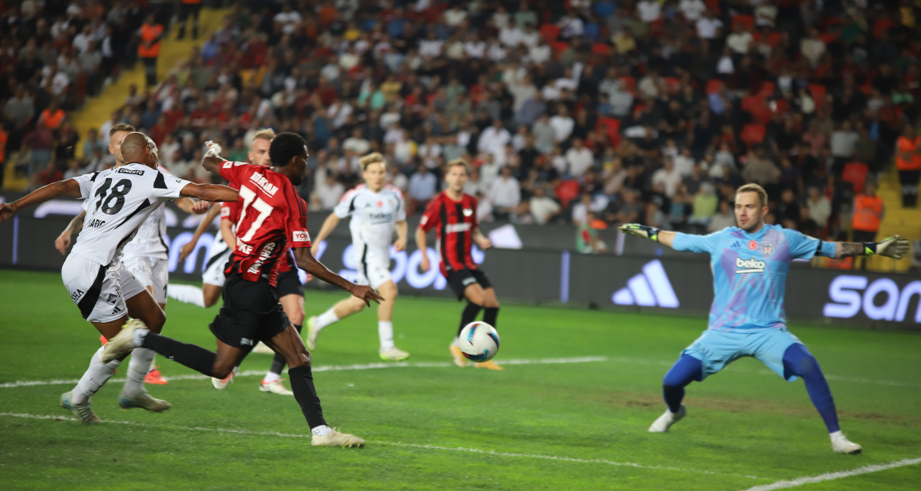 1 puana razı oldu! Beşiktaş, Gaziantep’te 90+5’te yıkıldı