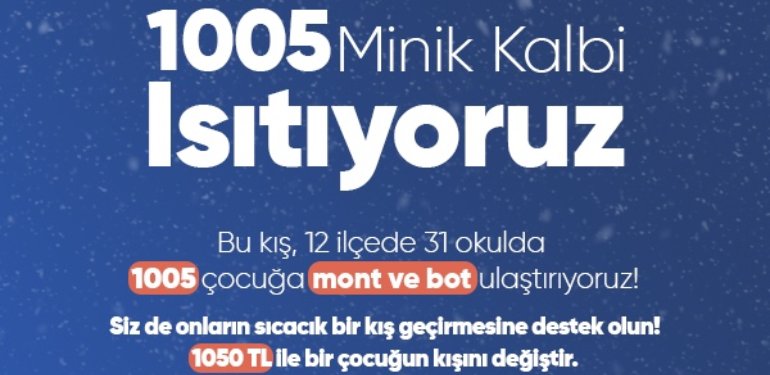 1005 Minik Kalp Bu Kış Sıcak Olacak!