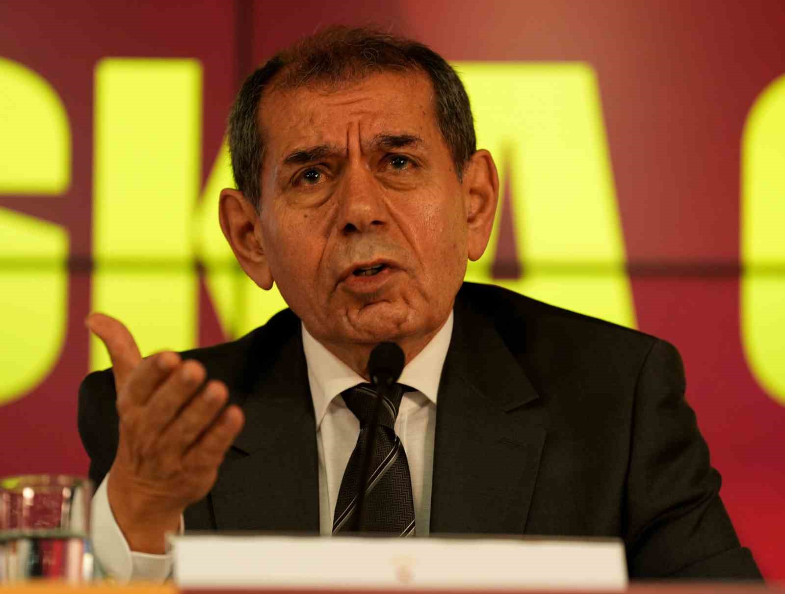 Dursun Özbek: “Galatasaray başkanı ve başkan vekiline ’Beni kuzu gibi dinlediler’ diyemezsin”