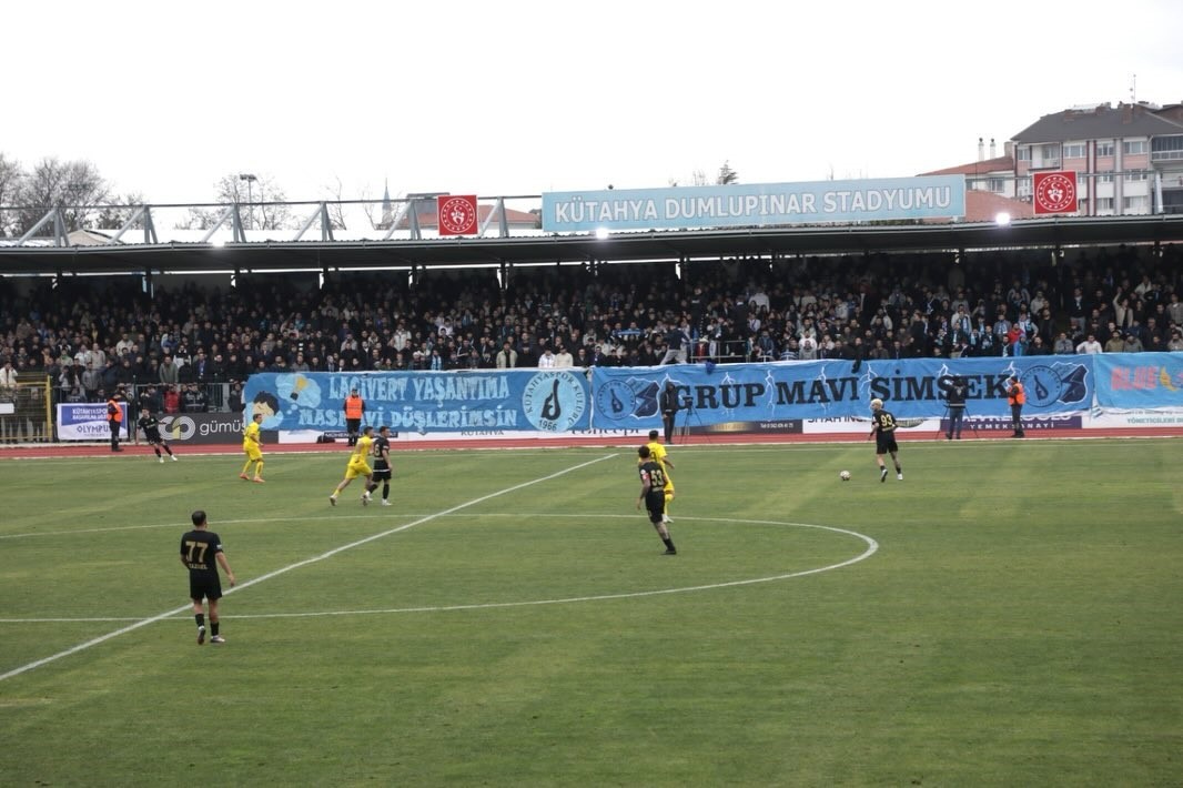 Kütahyaspor’dan Eskişehirspor maçı sonrası şampiyonluk mesajı