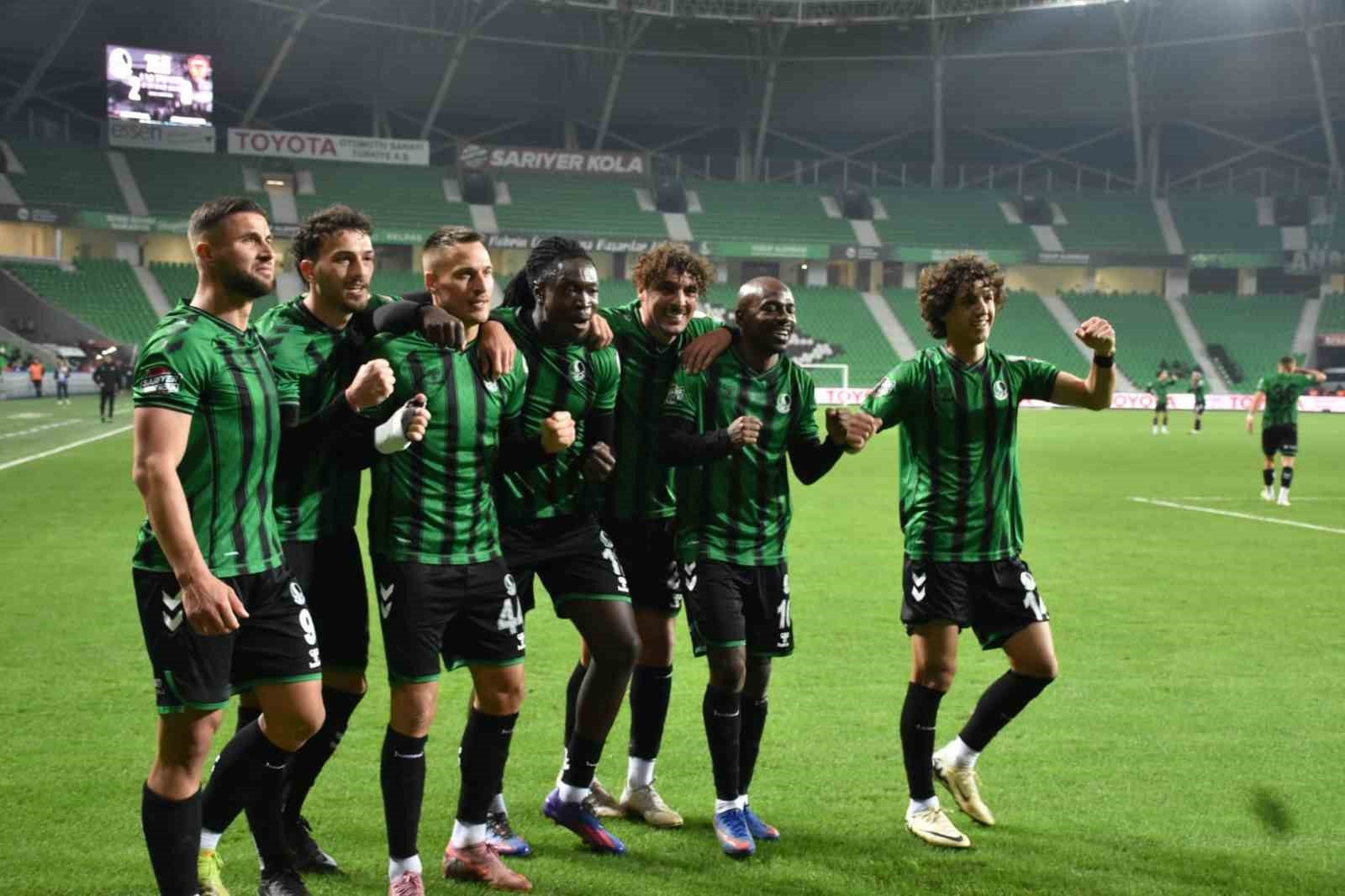 Trendyol 1. Lig: Sakaryaspor: 3 – Hatayspor: 0