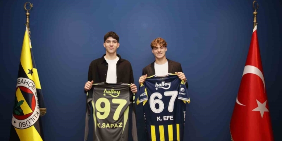Fenerbahçe, Kamil Efe Üregen ve Kuzey Sapaz ile profesyonel sözleşme imzaladı