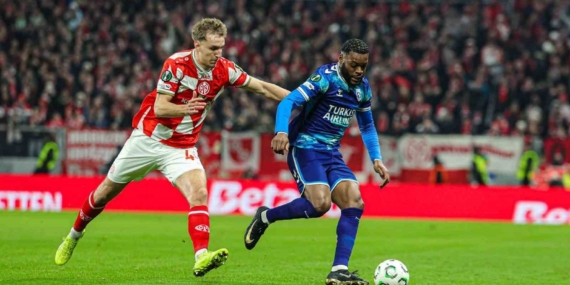 UEFA Konferans Ligi: Mainz 05: 1 – Samsunspor: 0 (İlk yarı)