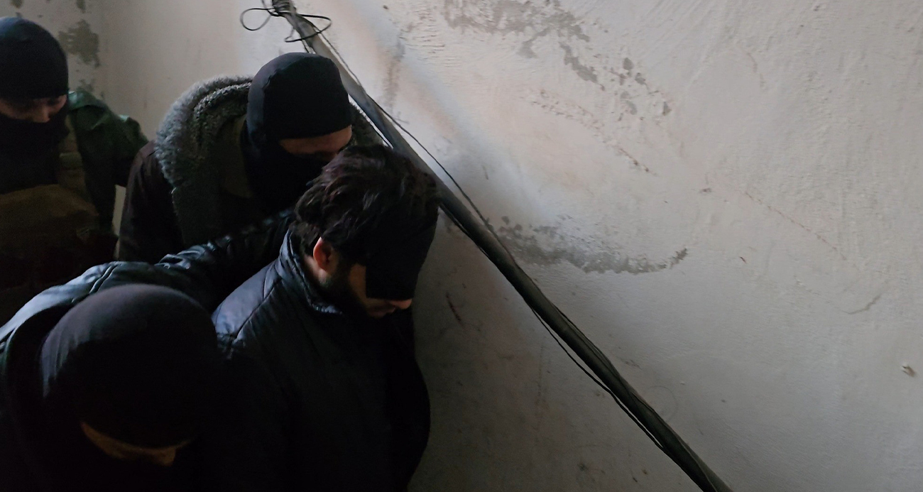 Suriye’de terör örgütü DEAŞ’a yönelik operasyon: 5 gözaltı