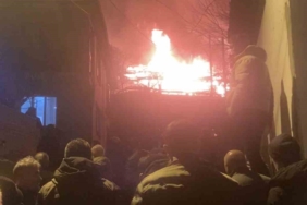 ERBAA'DA MÜSTAKİL EV ÇIKAN YANGINDA KÜLE DÖNDÜ: YANAN EVDEN SON ANDA ÇIKTILAR