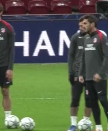 Atletico Madrid, Galatasaray maçı hazırlıklarını tamamladı