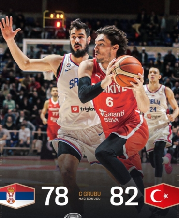 12 Dev Adam Belgrad’da Tarih Yazdı