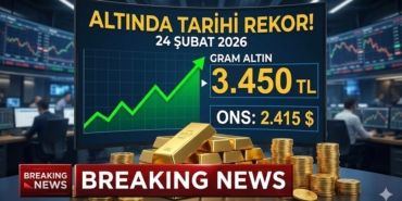 24 Şubat Gram Altın ve Çeyrek Altın Ne Kadar