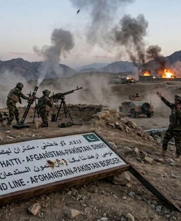 Afganistan Pakistan Mevzilerini Vurdu!