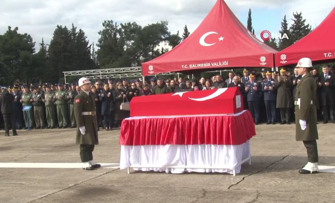 Balıkesir Şehidini Uğurladı