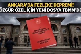 CHP Lideri Özgür Özel'in Dokunulmazlığı İçin Yeni Dosya TBMM'de