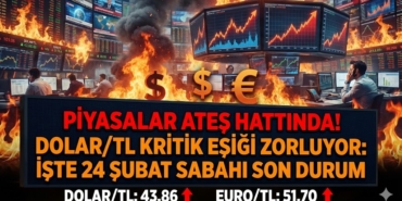 Dolar TL Kritik Eşiği Zorluyor