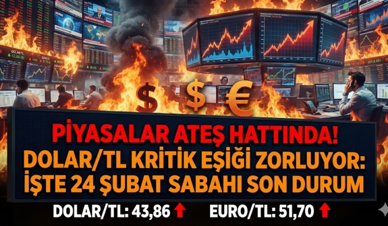 Dolar TL Kritik Eşiği Zorluyor