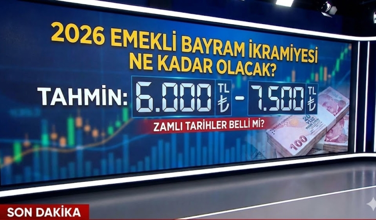 Emekli Bayram İkramiyesi Ne Kadar Olacak Zamlı İkramiye Tarihleri Belli mi