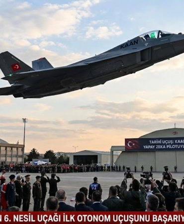 Gökyüzünde Türk İmzası 6. Nesil KAAN Yapay Zeka Pilotuyla İlk Uçuşunu Yaptı