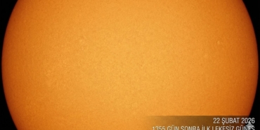 Güneş 1355 Gün Sonra İlk Kez Lekesiz Görüntülendi!