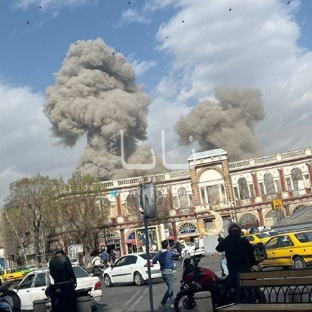 İsrail İran’ı Vuruyor! Tahran’da Şiddetli Patlamalar