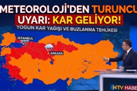 Kar Kapıya Dayandı! Bu Gece Yarısı İstanbul ve Ankara’da Başlıyor