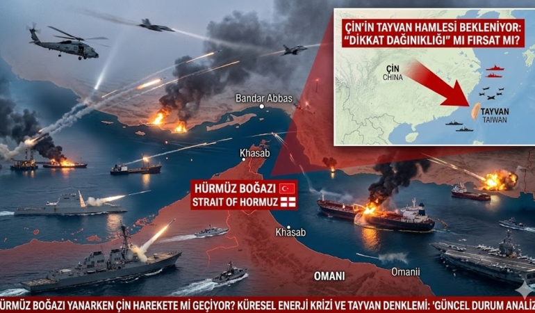 Küresel Enerji Krizi ve Tayvan Denklemi Hürmüz Boğazı Yanarken Çin Harekete mi Geçiyor