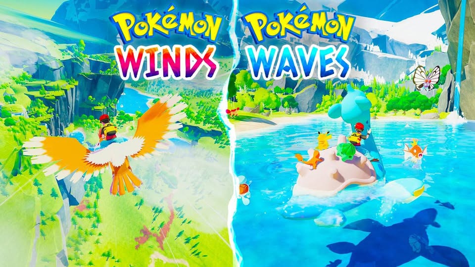 Pokémon Winds ve Pokémon Waves Duyuruldu 10. Nesil 2027’de Geliyor!