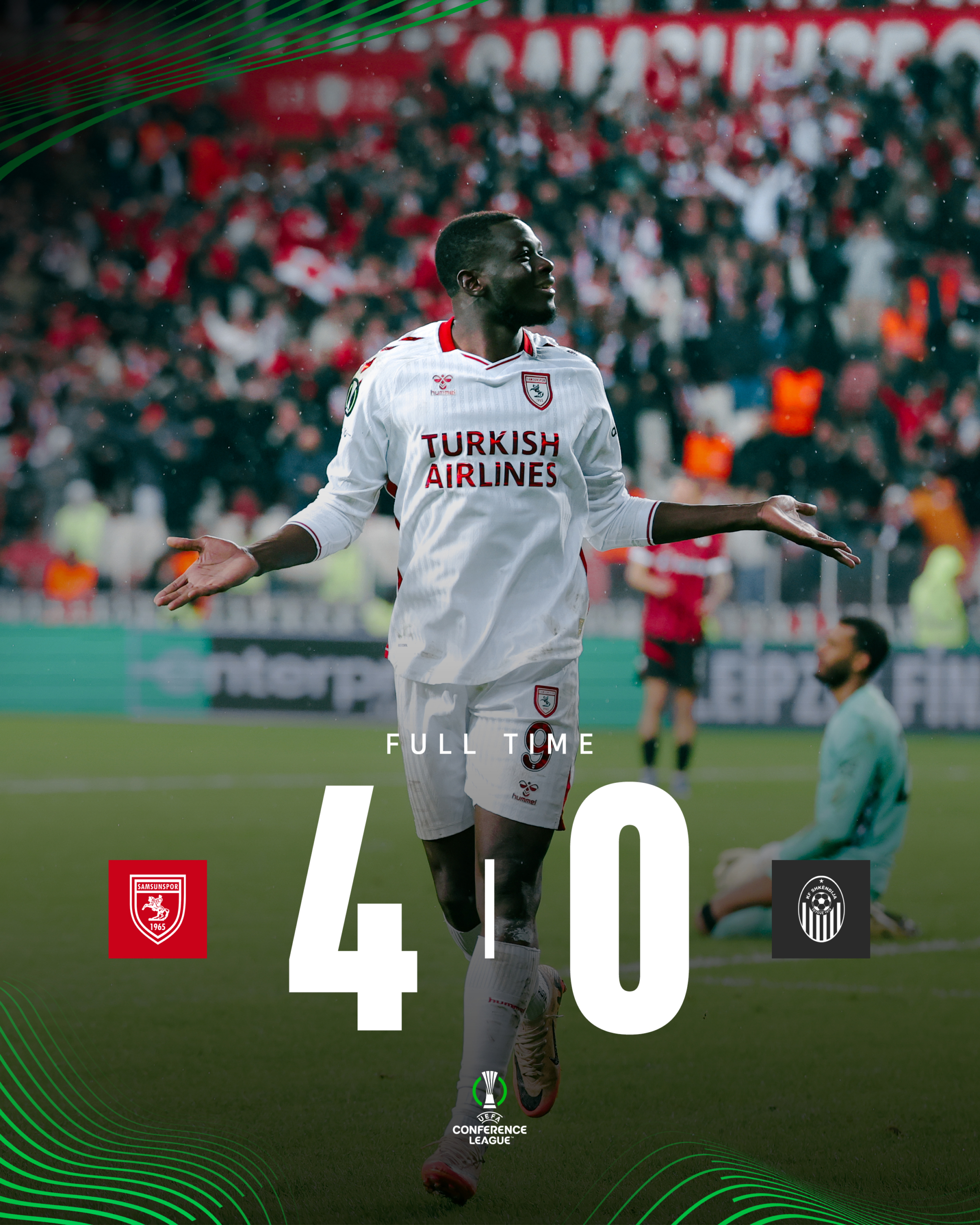 Samsunspor Tur Kapısını Gol Yağmuruyla Açtı