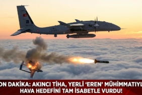 Savunma Sanayiinde Gövde Gösterisi AKINCI TİHA, EREN İle Havada Hedefi Tam İsabetle Vurdu!