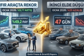 Sıfır Araçta Rekor, İkinci Elde Büyük Daralma!
