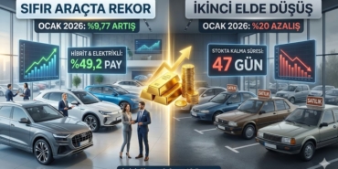 Sıfır Araçta Rekor, İkinci Elde Büyük Daralma!