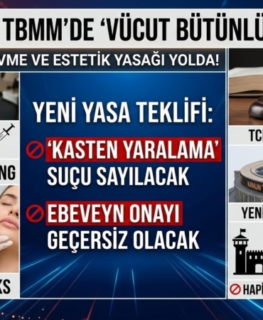 18 Yaş Altına Dövme ve Estetik Yasağı Yolda!