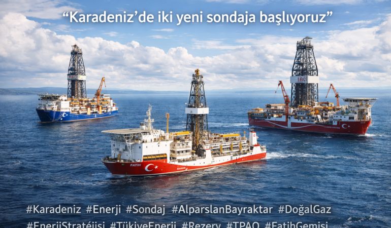 Bayraktar “Karadeniz’de İki Yeni Sondaja Başlıyoruz”