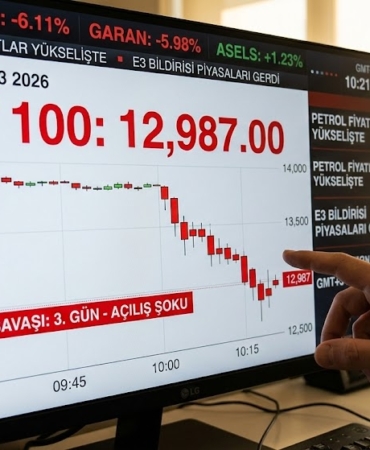 Borsa İstanbul’da İran Savaşı Şoku BIST 100 Güne %5,32 Düşüşle Başladı!
