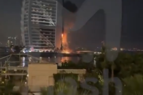 Burj Al Arab’a İHA İsabet Etti