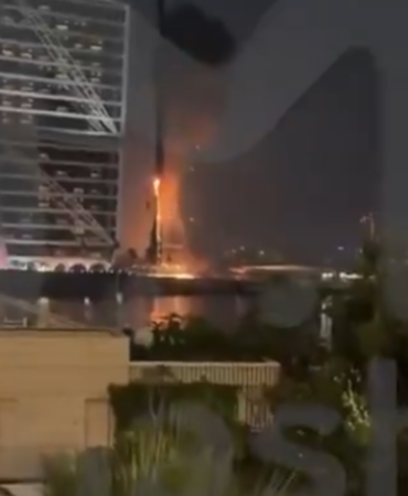 Burj Al Arab’a İHA İsabet Etti