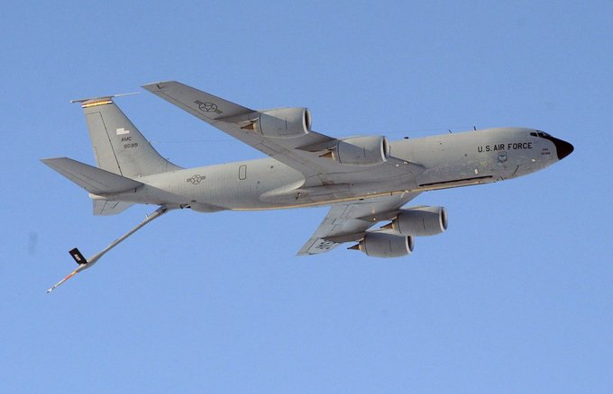 CENTCOM Irak’ın batısında düşen KC-135’te 4 mürettebat hayatını kaybetti