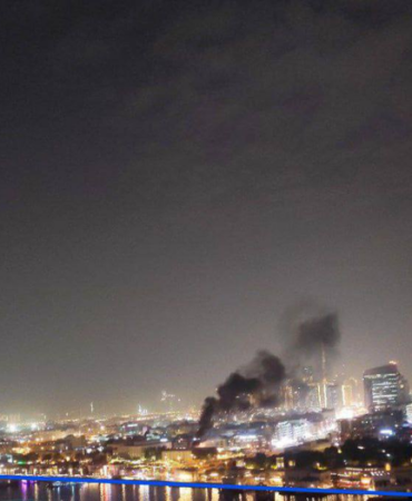 Dubai’de Patlamalar! ABD Konsolosluğu Alevler İçinde