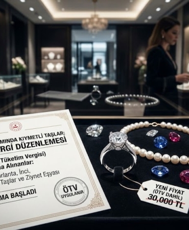Elmas, Pırlanta ve İnci Artık ÖTV Kapsamında