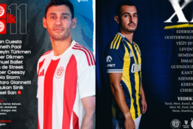 Fenerbahçe - Antalyaspor Maçında Kadrolar Belli Oldu!