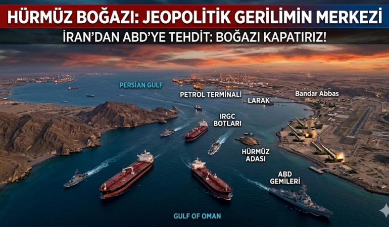 İran'dan Trump'a Sert Tehdit! Hürmüz Boğazı'nı Tamamen Kapatırız