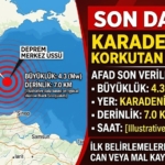 Karadeniz’de Korkutan Deprem!
