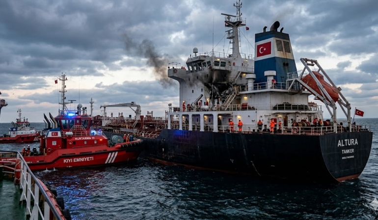Karadeniz'de Türk Tankerine Drone Saldırısı!