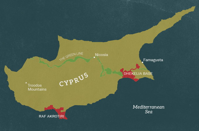 Kıbrıs’ta Savaş Çanları! İran, Akrotiri ve Dikelya Üslerine Füze Fırlattı