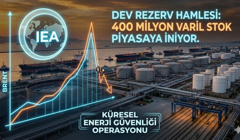 Küresel Enerji Piyasasında Tarihi Hamle 400 Milyon Varil Petrol Rezervi Erişime Açılıyor