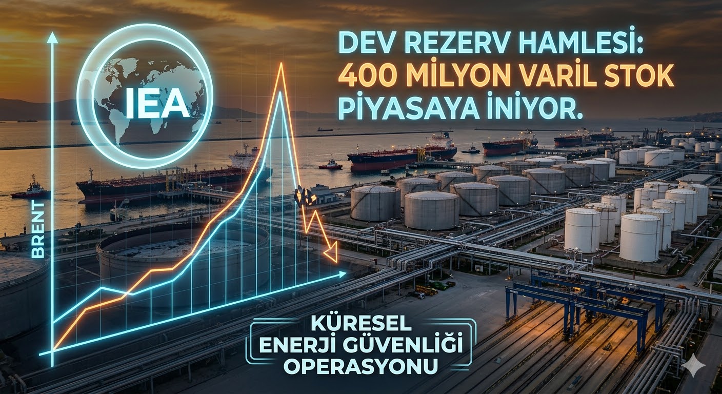 Küresel Enerji Piyasasında Tarihi Hamle 400 Milyon Varil Petrol Rezervi Erişime Açılıyor