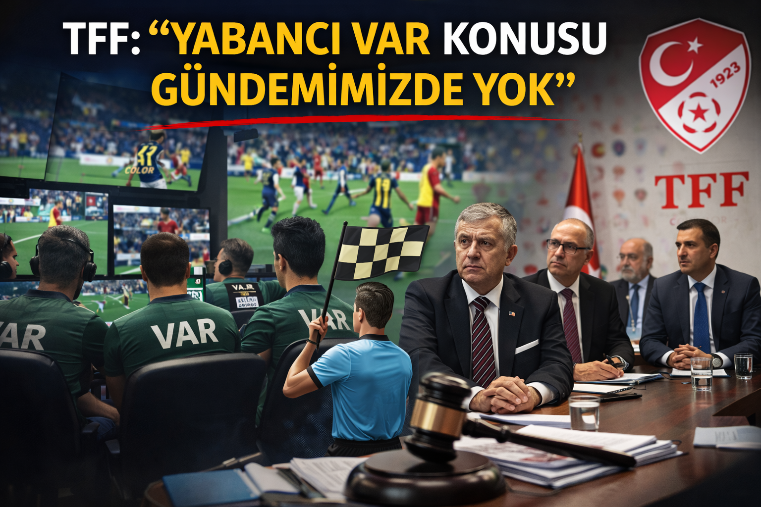 TFF “Yabancı VAR Gündemimizde Yok”