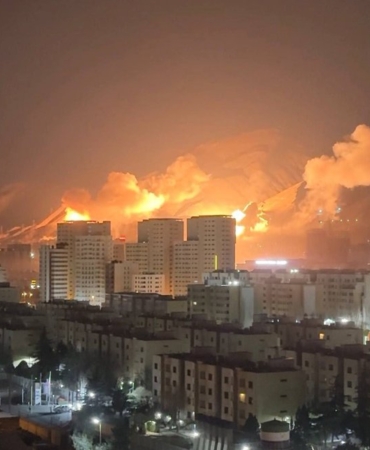 Tahran Alevler İçinde! Şehirde Dev Patlamalar (Saat 03.13)