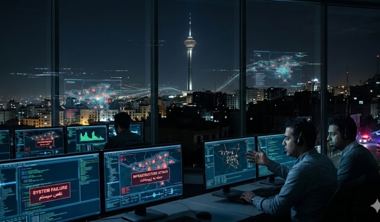 Tahran'da Siber Savaş Altyapıya Büyük Saldırı