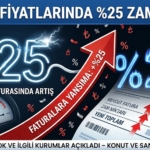 Elektrik ve Doğalgaza Dev Zam! Yüzde 25 Artış Geldi