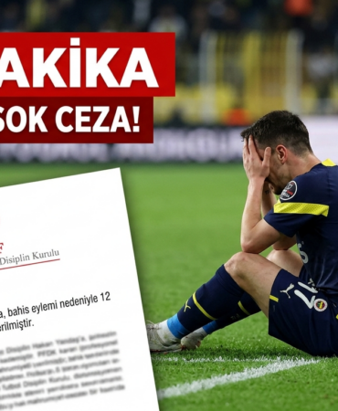 PFDK'dan Şok Karar Mert Hakan Yandaş'a Bahis Gerekçesiyle 12 Ay Hak Mahrumiyeti!