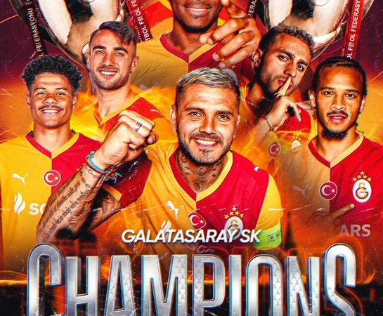 SÜPER LİG'DE ZAFERİN ADI GALATASARAY!